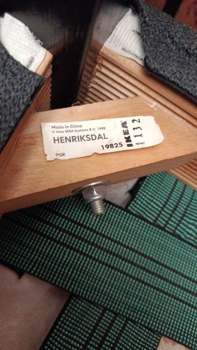 Cadeiras IKEA Henriksdal com Capa