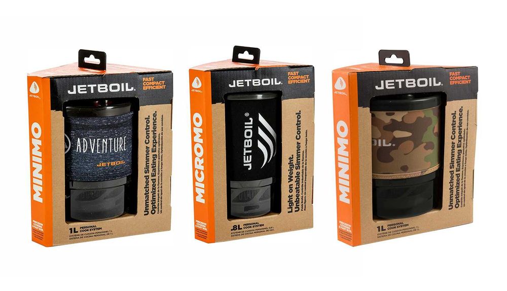 Jetboil MiniMo 1.0L / MicroMo 0.8L /Sumo 1.8L, джетбойл, пальник