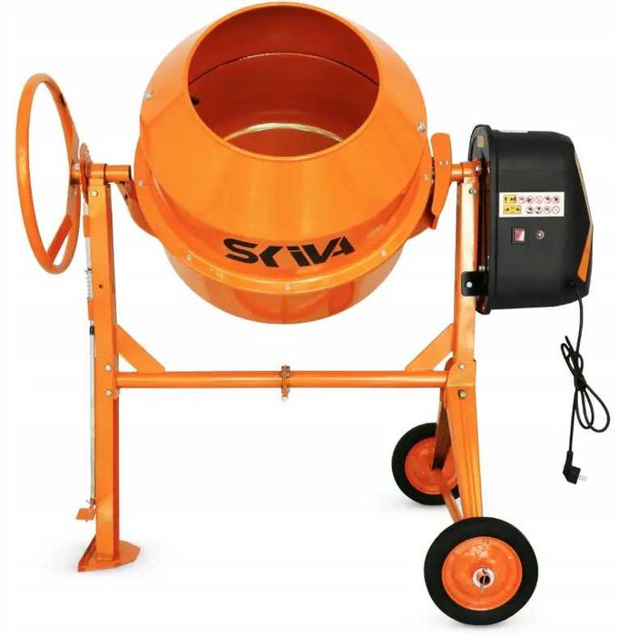 Бетонозмішувач / бетономішалка 140л SKIVA SK-140PL  700Вт