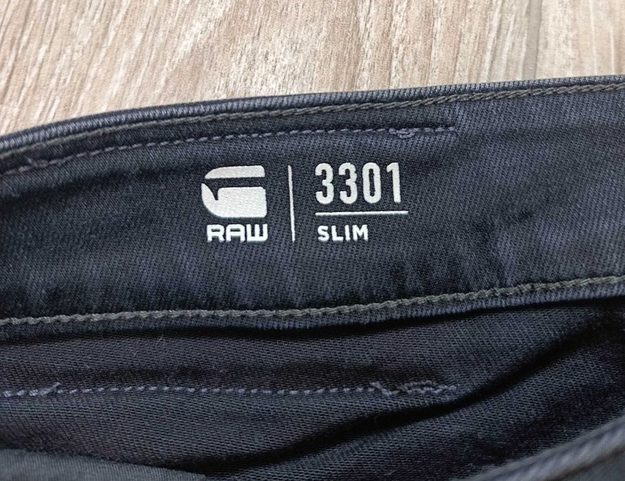 джинси G-Star RAW 3301 Slim W32 L32