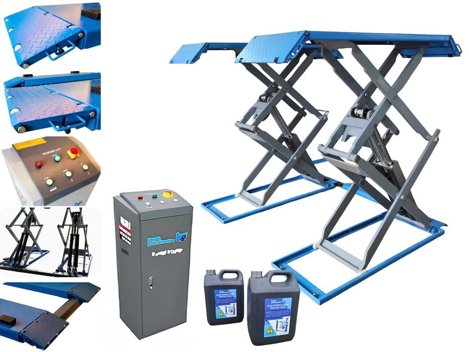 BEST PRODUCTS BESTLIFT N30WP podnośnik samochodowy naposadzkowy 3T 400V 1850mm + OLEJ Hydrauliczny