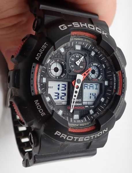 Relógio masculino Casio G-Shock GA-100