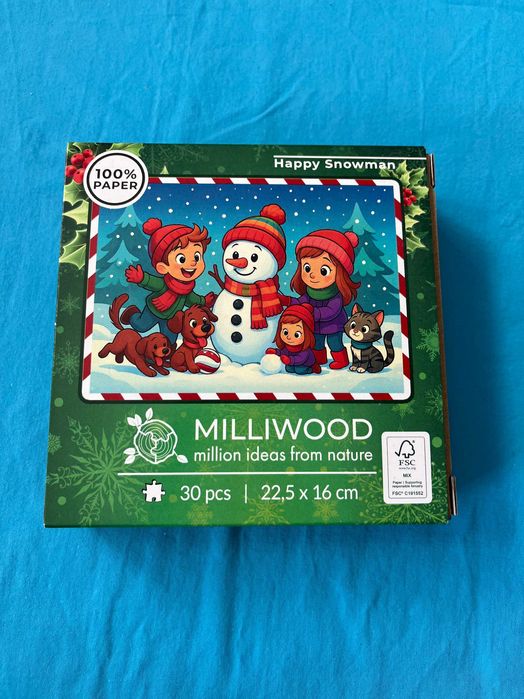 Puzzle 30el "happy snowman"