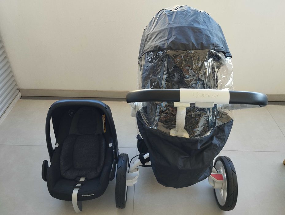 Carrinho Quinny Moodd Black Irony + Babycoque