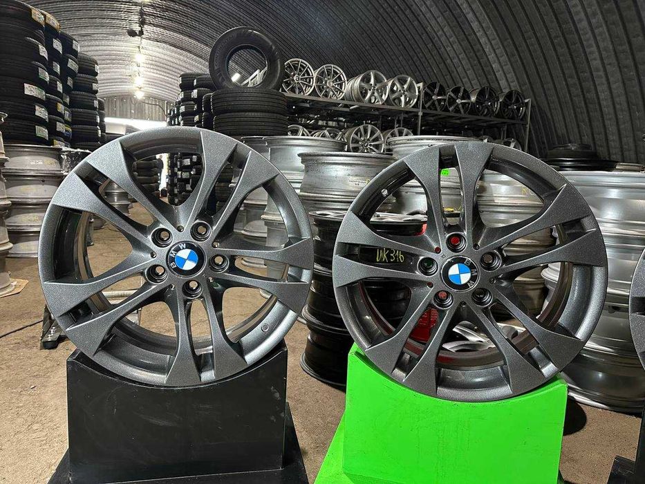 ‼️5/120 R18 BMW Пропоную бу Комплект титанів литі диски (код - LC204)