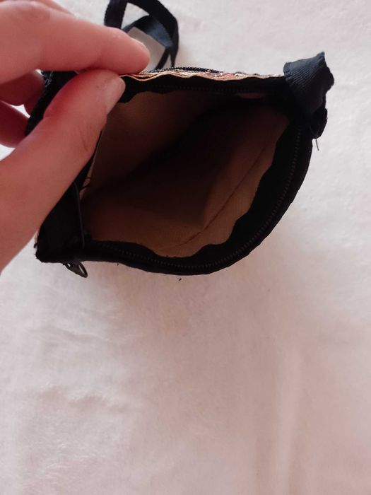 Bogato Zdobiona torebka listonoszka z Londynu, saszetka