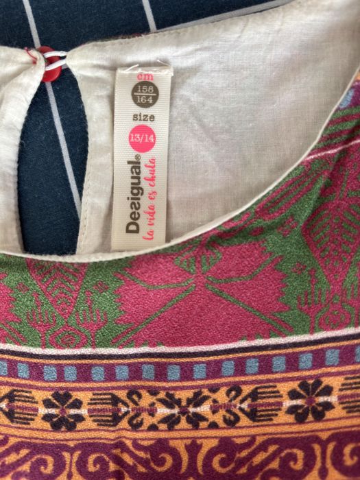 Vestido 13-14 anos da desigual, florado