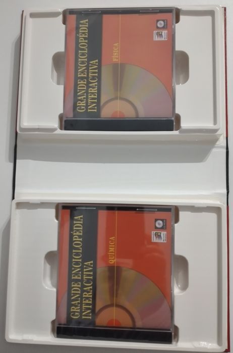 Grande enciclopédia interactiva - 12cd's em 6 estojos novos