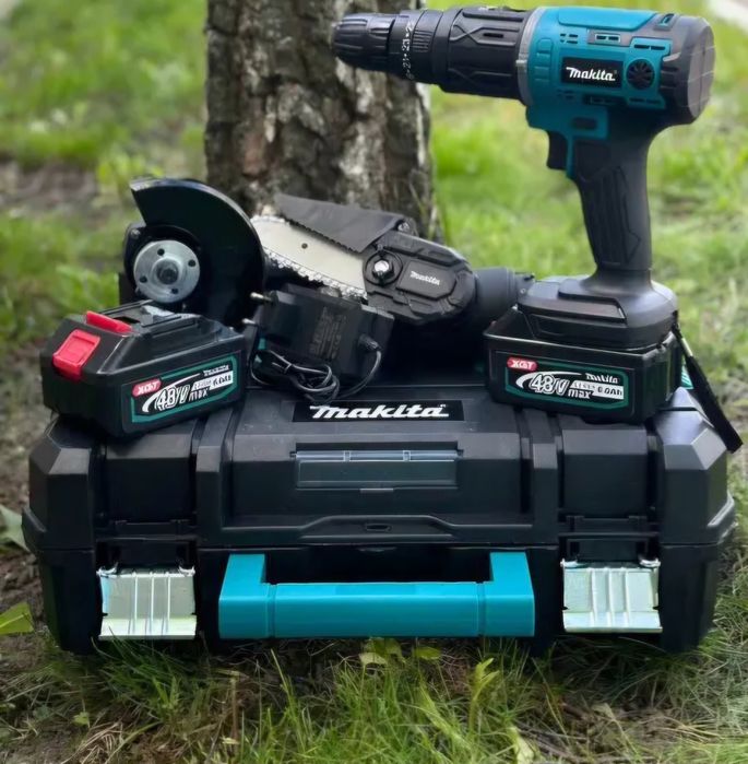 Аккумуляторный Набор Макита 3в1 Болгарка Шуруповерт Пила 36В 6Ач 2Ак