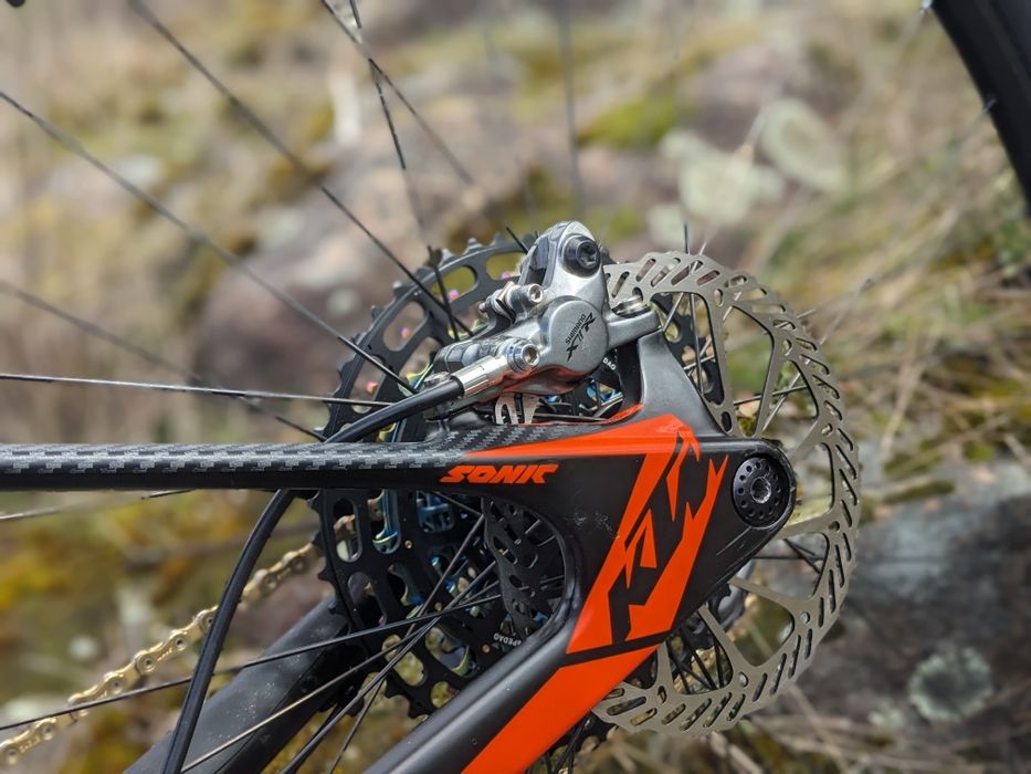 9,6kg KTM SONIC XTR Rodas Prototype NOVAS