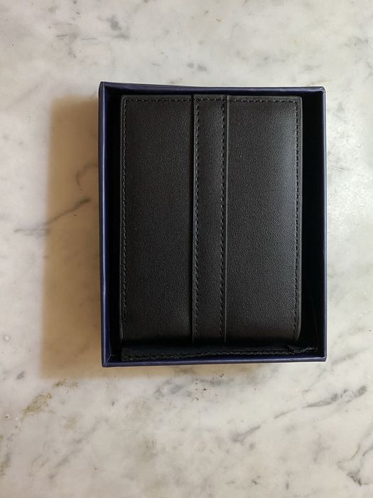 Tommy Hilfiger Men's Black Leather Ranger Bifold Wallet