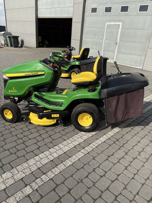 Kosiarka John Deere X350R z koszem JAK NOWA