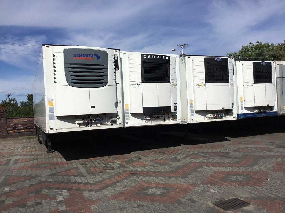 Wynajem naczep chłodni firan ciągników siodłowych.