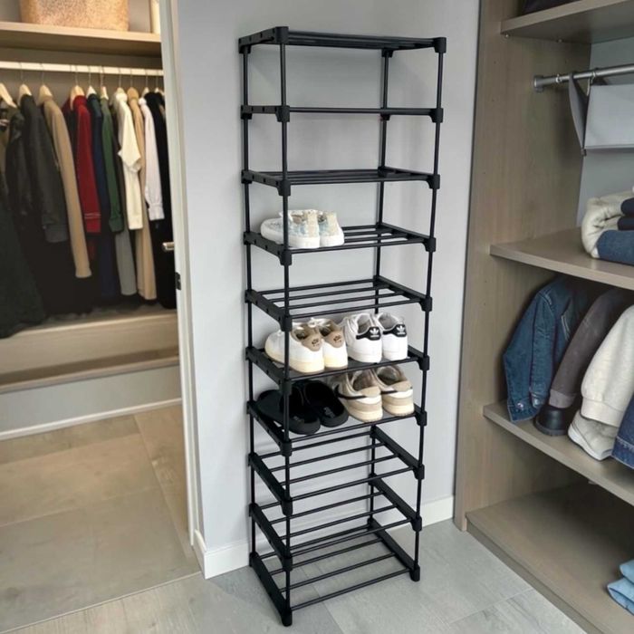 Regał organizer na buty 20 par - stojak, szafka, stalowy, modułowy