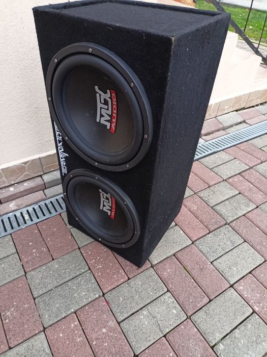 Subwoofer wzmacniacz komplet