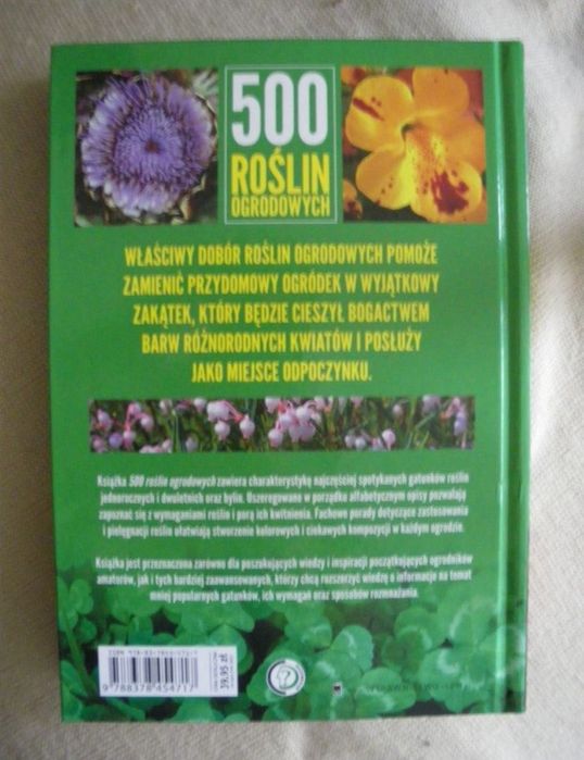 500 roślin ogrodowych. Agnieszka Gawłowska
