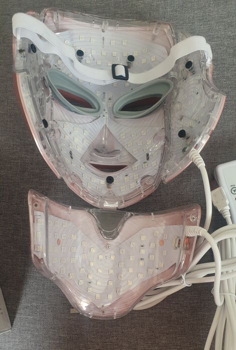 Maska na twarz do terapii fotonowej led