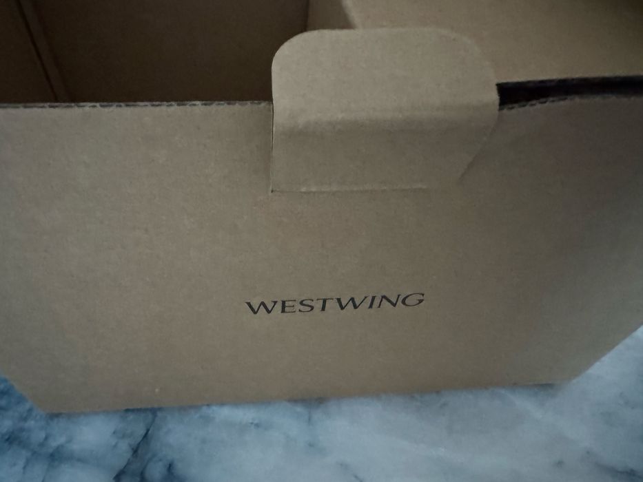 Westwing 2 kielszki do szampana nowe