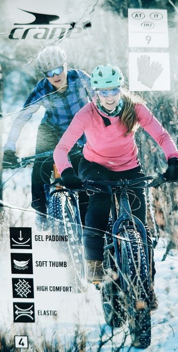 Зимние ВЕЛО перчатки Crane/Crivit Sports Германия