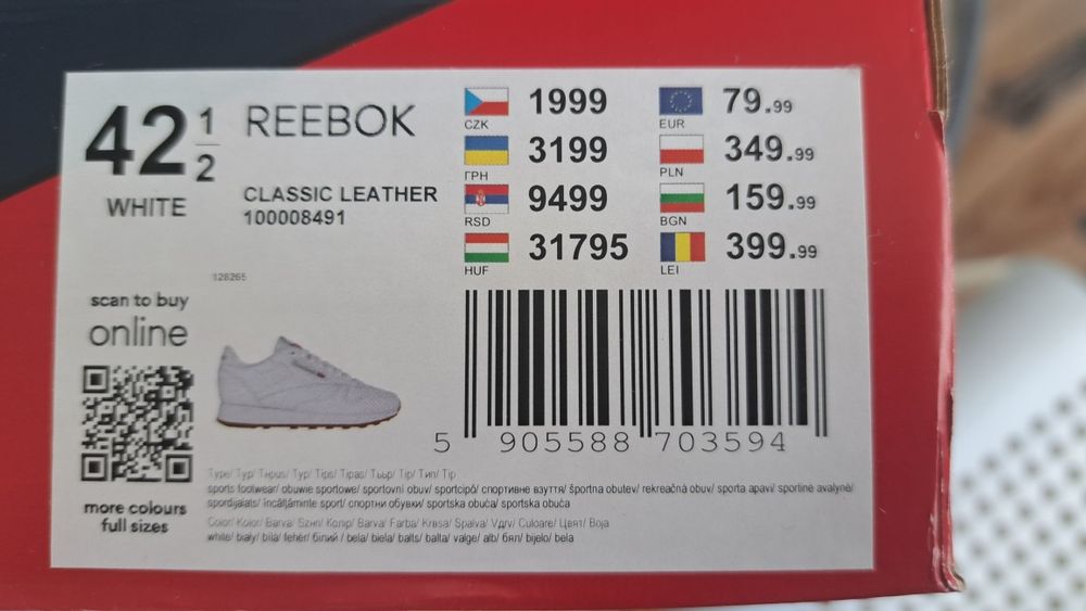 Reebok Classic Leather