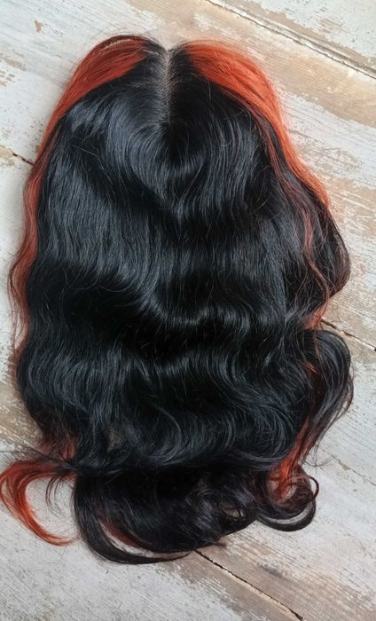 Peruka lace front włosy naturalne, ludzkie