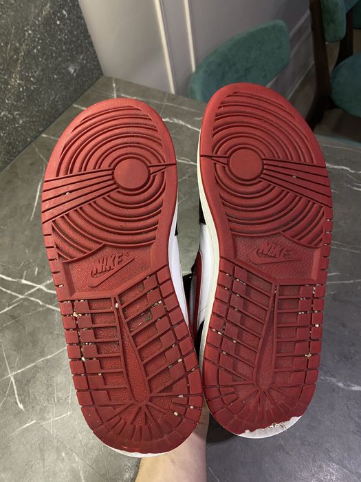 Оригінальні Nike Air Jordan 1 Mid Red Розмір 40.5 Dunk AF
