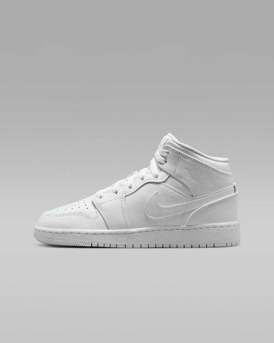 Кросівки жіночі Jordan 1 Mid (Gs) (554725-136) ОРИГІНАЛ!