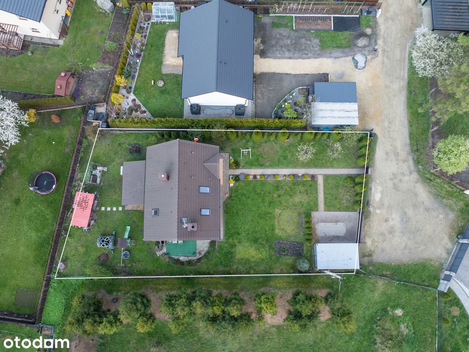 Gotowy do zamieszkania dom 91 m² | garaż | duża działka | Brzeszcze