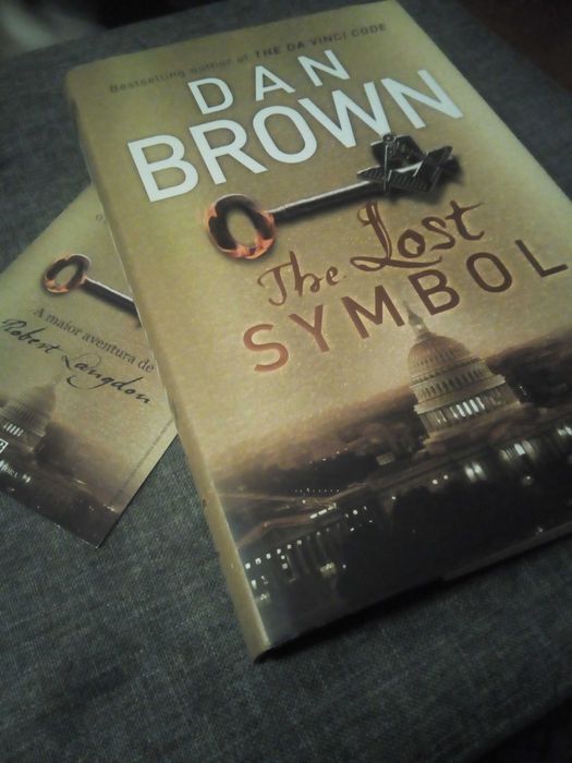Obra original The Lost Symbol -Dan BROWN (Capa dura Novo!