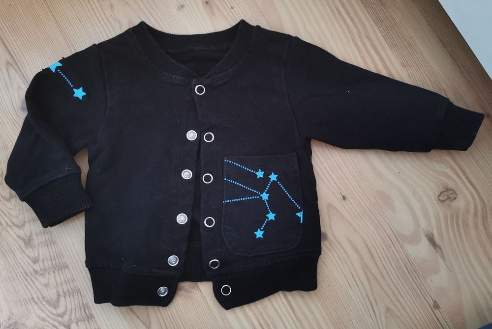 Bluza zapinana handmade r. 68
