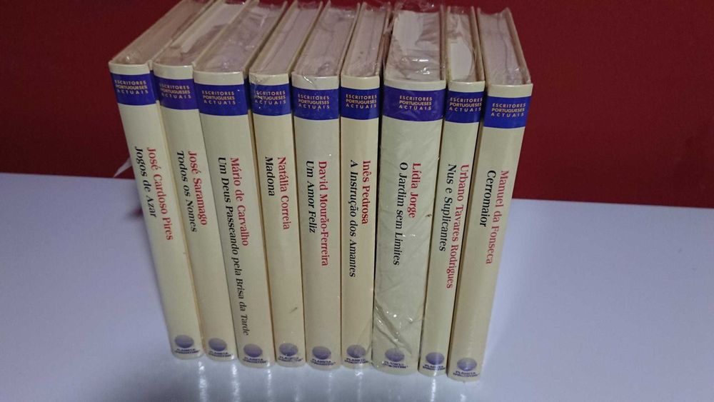 Livros - coleção "Os Grandes Escritores Portugueses Actuais"