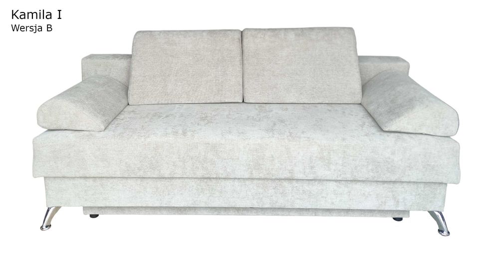 Nowa Kanapa Kamila -Gruby bonel, schowek, automat, PRODUCENT