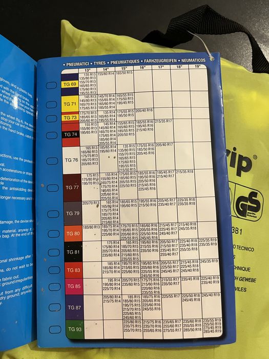 Lonas de Neve para pneus