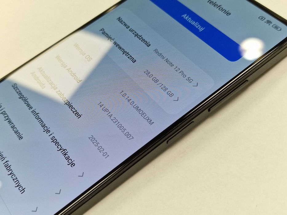 Xiaomi Redmi Note 12 PRO 5G D/S/ 6GB/ 128GB/ Midnight Black/ Grade A-