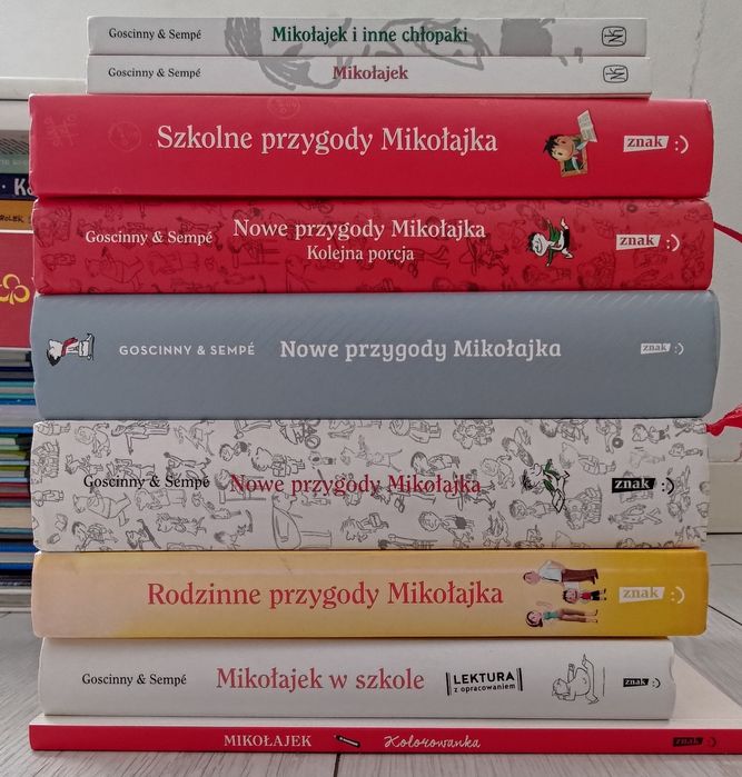 Przygody Mikolajka książki