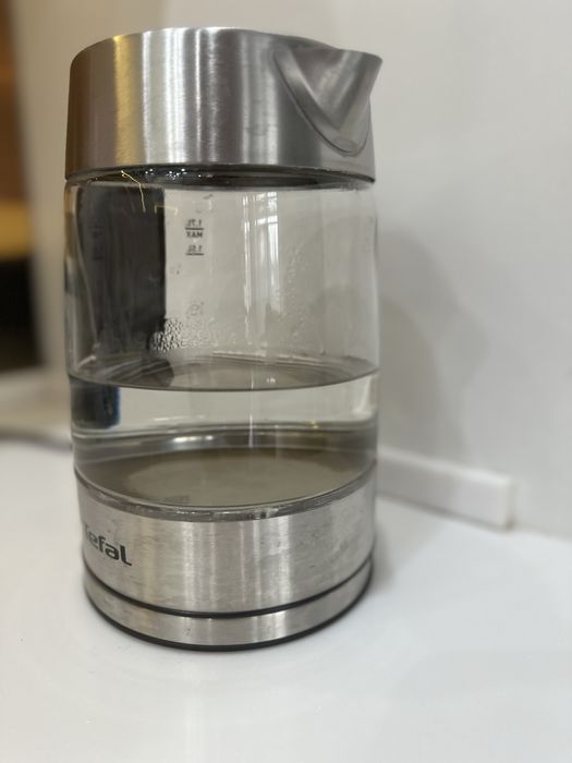 Скляний електричний Чайник Тефаль tefal