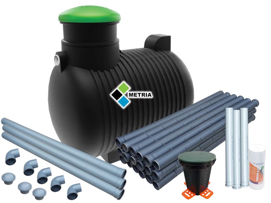 Przydomowa oczyszczalnia ścieków jednokomorowa 3000l drenażowa