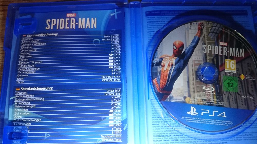 Spiderman PS4 Playstation 4 angielska gta marvel minecraft lego