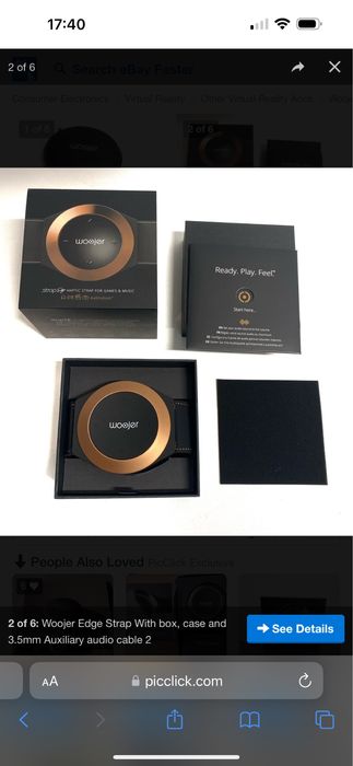 Woojer Edge   Como Novo