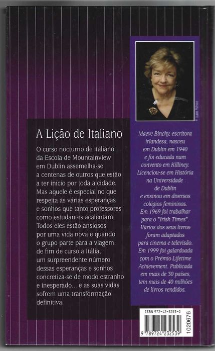 A Lição de Italiano de Maeve Binchy