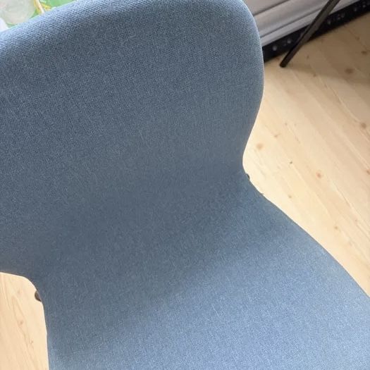 Krzesło fotel Ikea Karlpetter kolor niebieski
