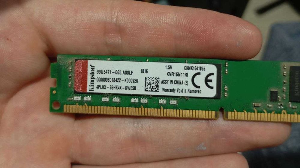 Kingston HyperX Fury 8GB DDR3 1600MHz (KVR16N11/8)