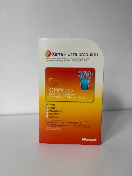 pakiet office 2010 klucz instalacyjny oryginał home business licencja