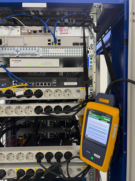 FLUKE DSX-600 Pomiary i certyfikacja sieci LAN - wynajem lub usługa