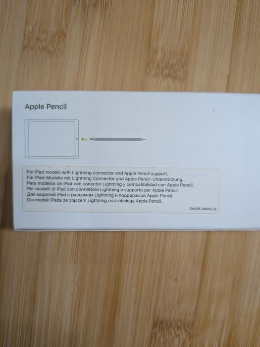 Apple pencil 1ª geração conforme fotos