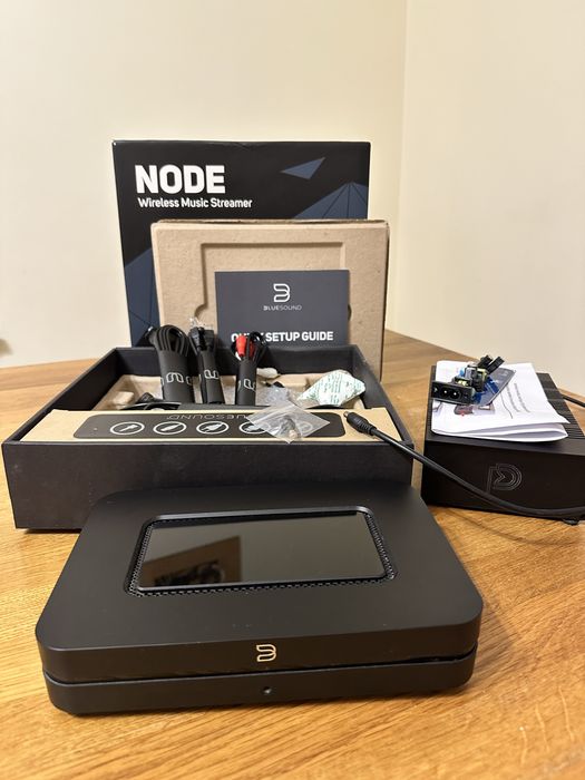 Bluesound Node N130 + zasilacz liniowy PD Creative + moduł LP