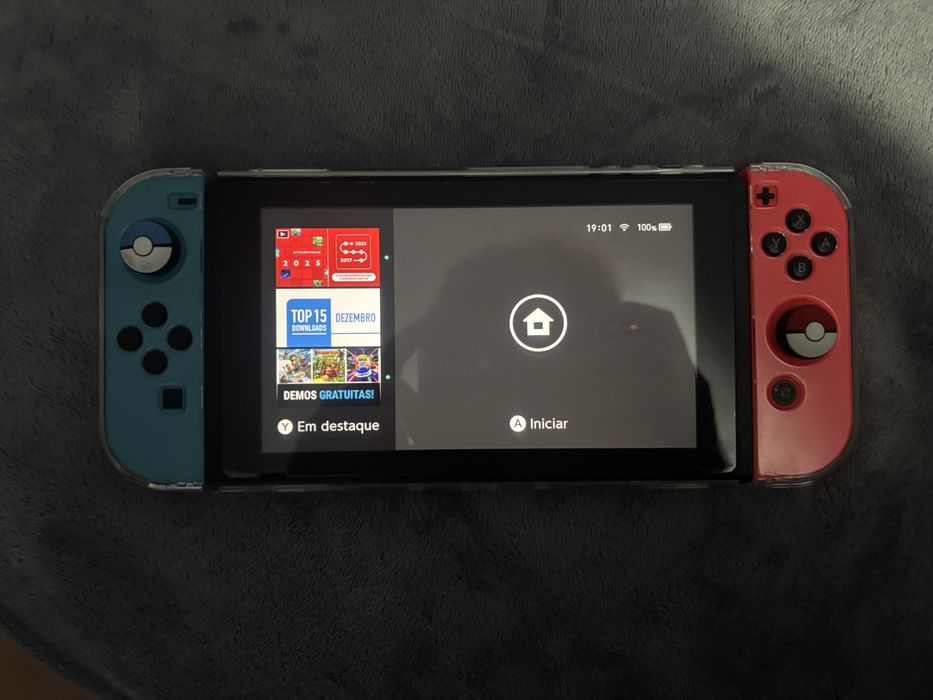 Nintendo Switch + acessórios