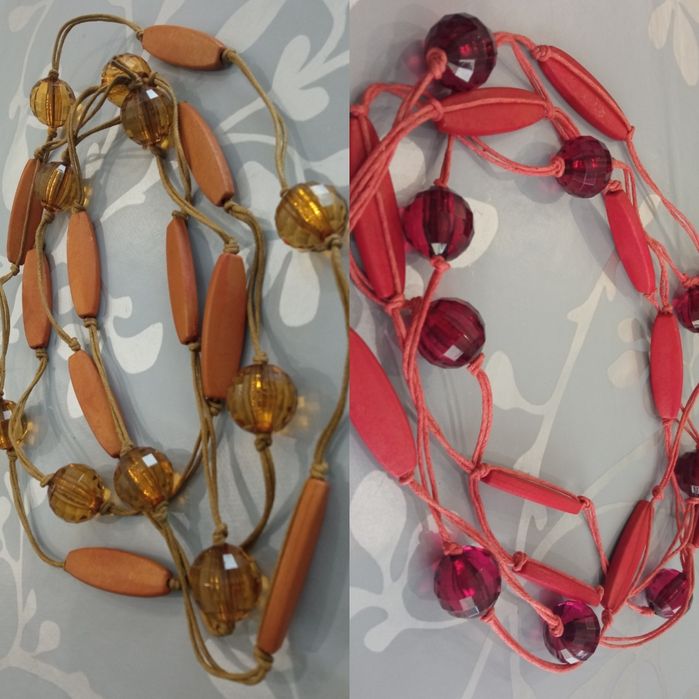 A ESTREAR - Colares sem brincos (com uma ou duas voltas(