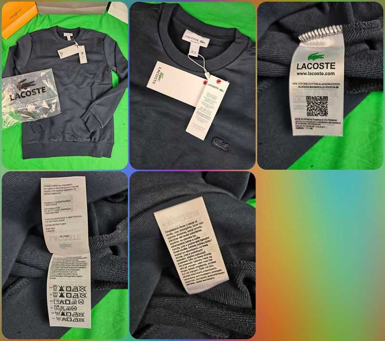 Bluza męska hugo boss bluzy męskie okrągłe lacoste