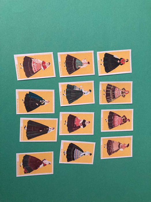 Colecção 12 Rótulos para Caixas Fósforos Sociedade Nacional Fósforos